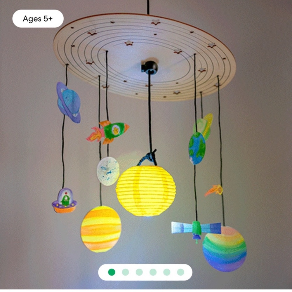Kiwi Crate Solar System •DIY Mobile Building Science Kit Outerspace •NEW